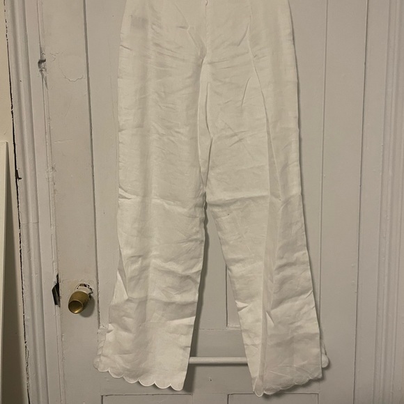 WHITE Reformation linen pants - Picture 6 of 6